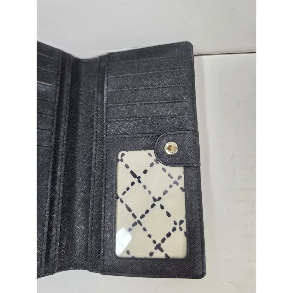 Kate Spade Black Snap wallet.  Medium size.  Great condition.
